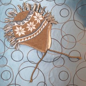 Mohawk Style Winter Earflap Knit Beanie